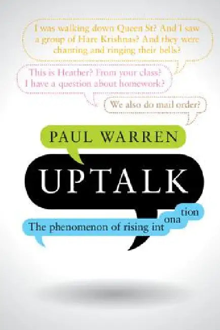 Buy Uptalk (English, Paul Warren) — BookShops.in