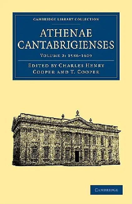 Buy Athenae Cantabrigienses (English, Charles Henry Cooper | T. Cooper) — BookShops.in