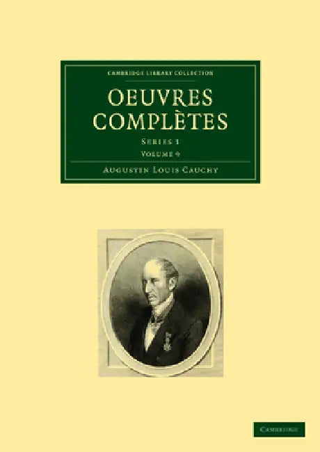 Buy Oeuvres Complètes (English, Augustin Louis Cauchy) — BookShops.in