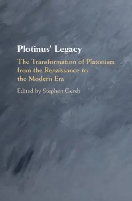 Buy Plotinus' Legacy (English, Stephen Gersh) — BookShops.in