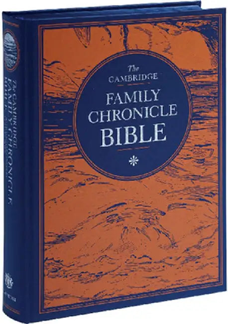 Buy Cambridge KJV Family Chronicle Bible, Blue Hb Cloth Over Boards (English) — BookShops.in