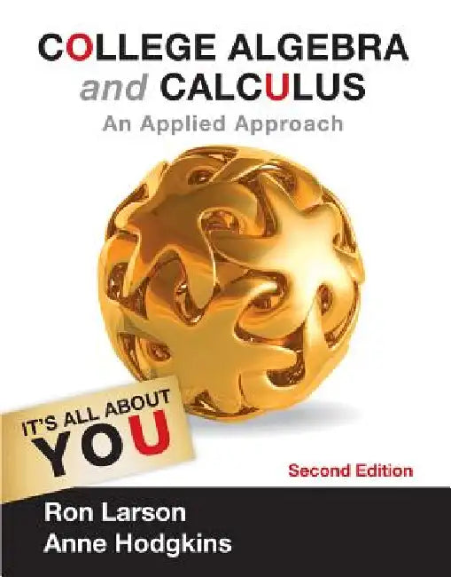 Buy College Algebra and Calculus (English, Ron Larson | Anne V. Hodgkins) — BookShops.in