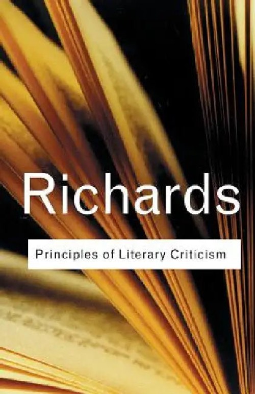 Principles of Literary Criticism by I. A. Richards – Routledge view 2