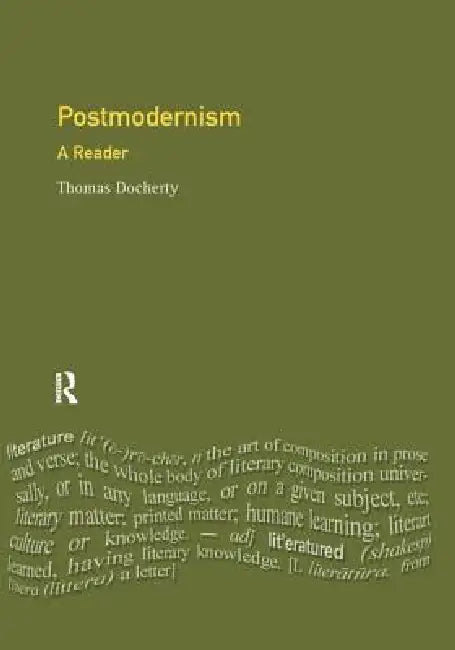 Buy Postmodernism (English, Thomas Docherty) — BookShops.in