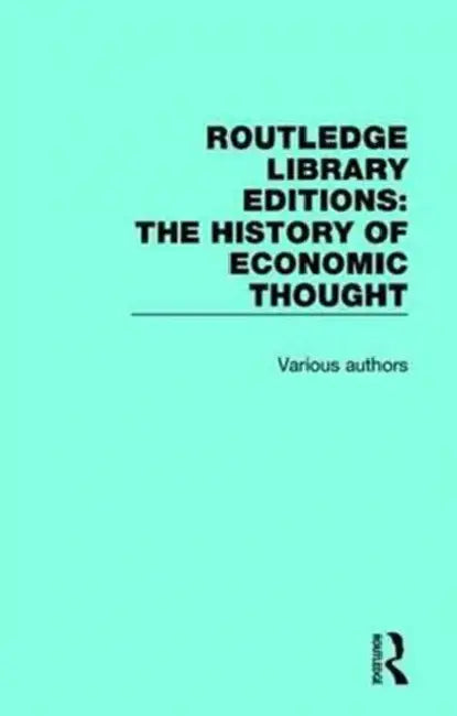 Buy The History of Economic Thought (English) — BookShops.in