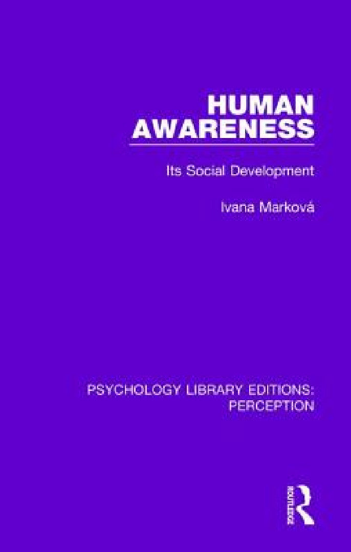 Buy Human Awareness (English, Ivana Marková) — BookShops.in