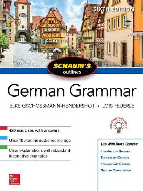 Buy Schaum's Outline of German Grammar, Sixth Edition (English, Elke Gschossmann-Hendershot) — BookShops.in