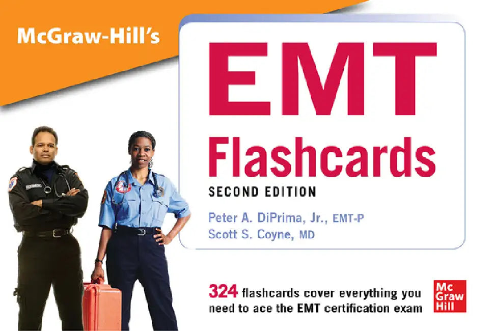 Buy McGraw-Hill's EMT Flashcards, Second Edition (English, Peter A. Diprima | Scott S. Coyne) — BookShops.in