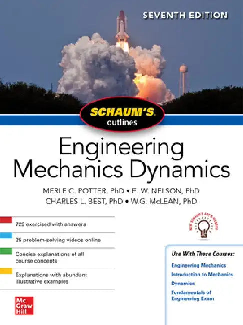 Schaum's Outline of Engineering Mechanics Dynamics, Seventh Edition (English, Merle C. Potter)