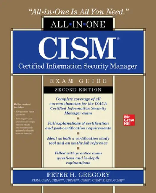 Cism Certified Information Security Manager All-In-One Exam Guide, Second Edition (English, Peter Gregory)