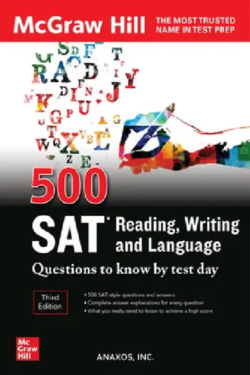 500 SAT Reading, Writing and Language Questions to Know by Test Day, Third Edition view 2