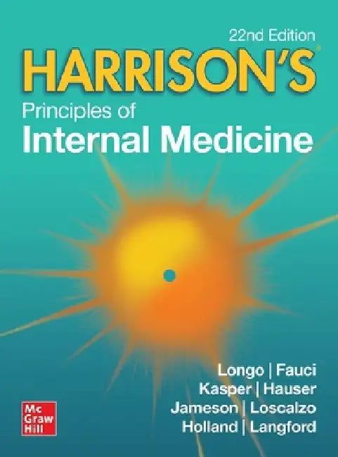 Buy Harrison's Principles of Internal Medicine Twenty-Second Edition (Vol.1 & Vol.2) (English, Dan Longo) — BookShops.in