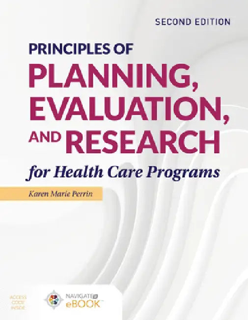 Principles of Planning, Evaluation, and Research for Health Care Programs (English, Perrin)