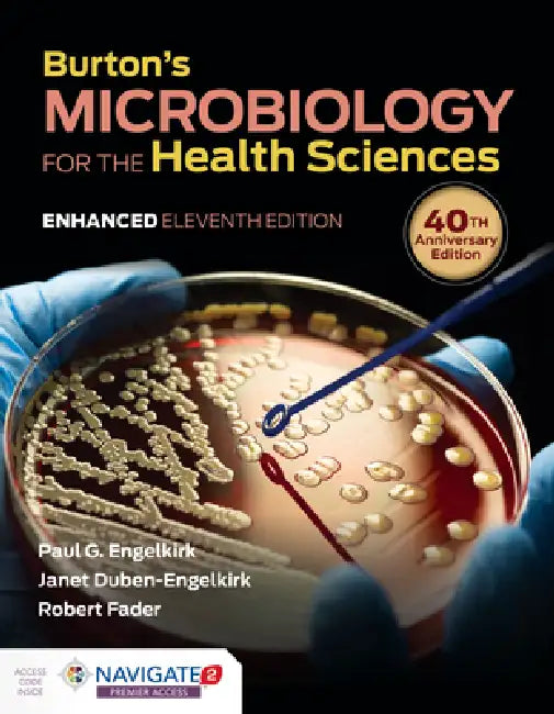 Buy Burton's Microbiology for the Health Sciences, Enhanced Edition (English, Paul G. Engelkirk | Janet Duben-Engelkirk | Robert C. Fader) — BookShops.in