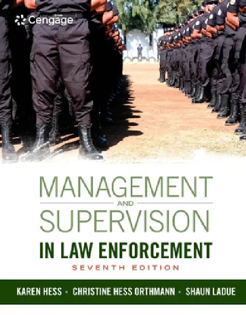 Buy Management and Supervision in Law Enforcement (English, Kären Hess | Christine Hess Orthmann | Shaun Ladue) — BookShops.in