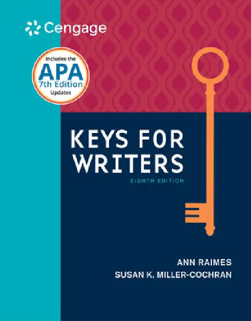 Buy Keys for Writers (W/ Mla9e & Apa7e Updates) (English, Ann Raimes | Susan Miller-Cochran) — BookShops.in