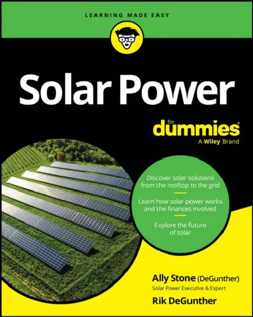 Buy Solar Power for Dummies (English, Ally Stone | Rik DeGunther) — BookShops.in