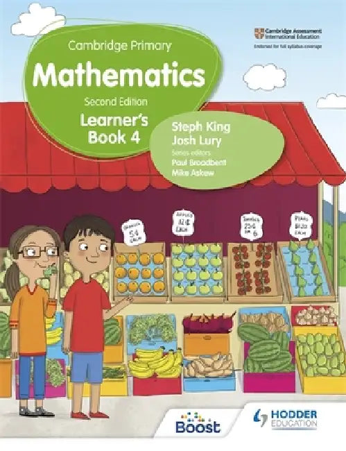 Cambridge Primary Mathematics Learner's Book 4 Second Edition (English, Steph King | Josh Lury)