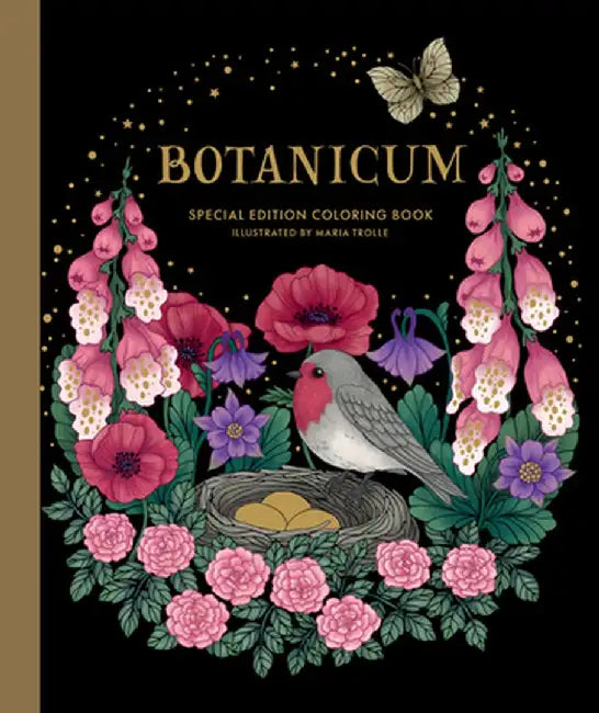 Botanicum Coloring Book (English, Maria Trolle)