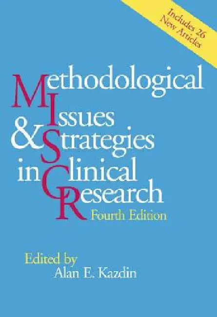 Methodological Issues & Strategies in Clinical Research – Alan E. Kazdin view 5