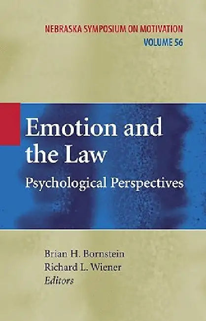Buy Emotion and the Law (English, Brian H. Bornstein | Richard L. Wiener) — BookShops.in