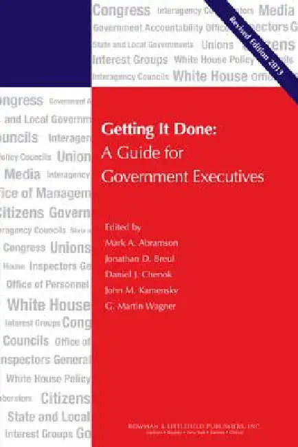 Getting It Done (English, Mark A. Abramson | Martin G. Wagner | Jonathan D. Breul)