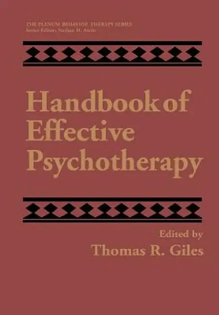 Buy Handbook of Effective Psychotherapy (English, Thomas R. Giles) — BookShops.in