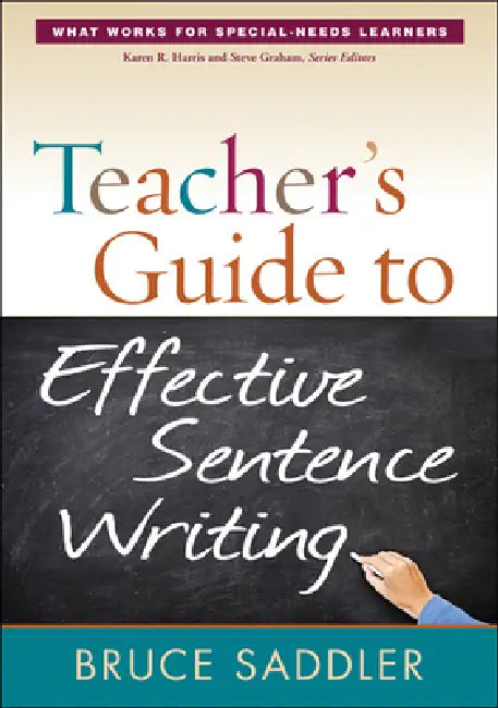 Buy Teacher's Guide to Effective Sentence Writing (English, Bruce Saddler) — BookShops.in