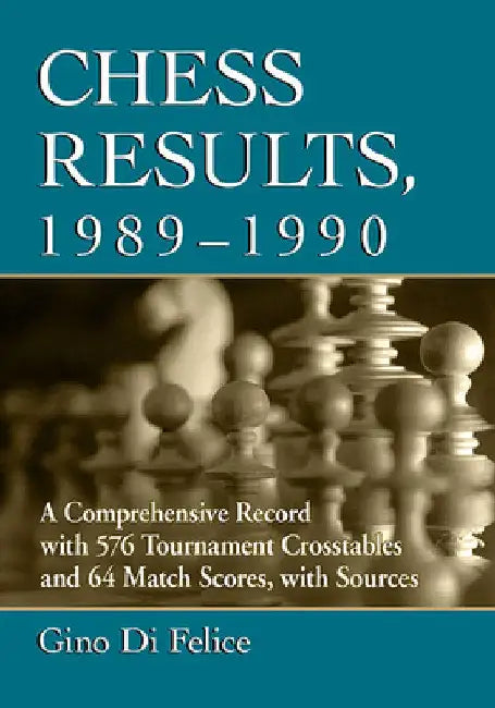 Buy Chess Results, 1989-1990 (English, Gino Di Felice) — BookShops.in
