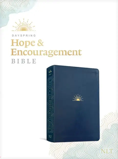 Buy NLT Dayspring Hope & Encouragement Bible (Leatherlike, Navy Blue) (English, Tyndale) — BookShops.in