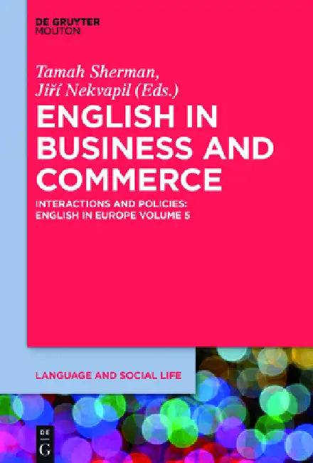 English in Business and Commerce (English, Tamah Sherman | Jiri Nekvapil)