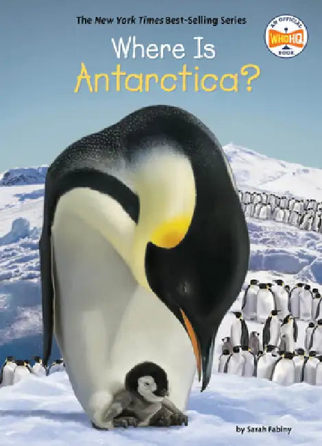 Buy Where Is Antarctica? (English, Sarah Fabiny | Who Hq | Jerry Hoare) — BookShops.in