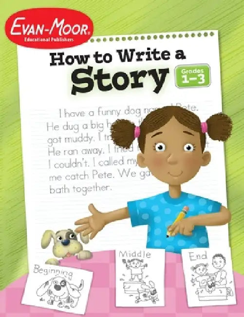 How to Write a Story, Grades 1-3 (English, Evan-Moor Educational Publishers)