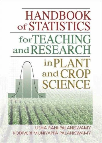 Buy Handbook of Statistics for Teaching and Research in Plant and Crop Science (English, Usha Palaniswamy) — BookShops.in