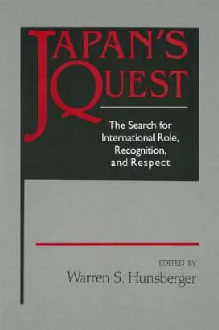 Buy Japan's Quest (English, Warren Hunsberger) — BookShops.in
