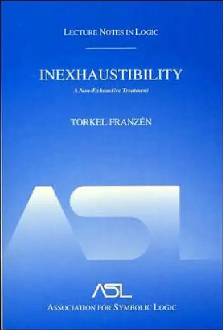Buy Inexhaustibility (English, Torkel Franzén) — BookShops.in