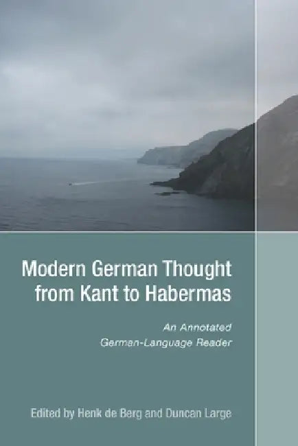 Modern German Thought from Kant to Habermas (English, Henk de Berg | Duncan Large)