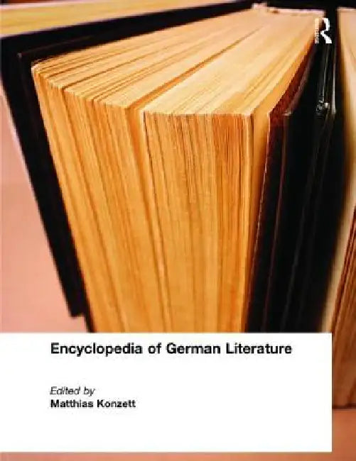 Buy Encyclopedia of German Literature (English, Matthias Konzett) — BookShops.in