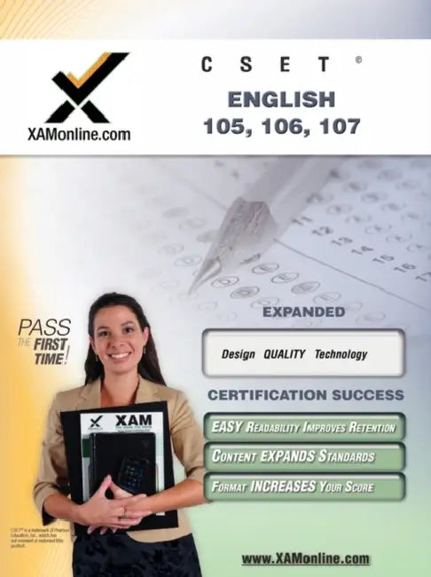 Cset English 105, 106, 107 Teacher Certification Test Prep Study Guide (English, Sharon A. Wynne)