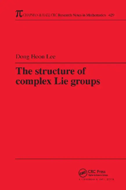 The Structure of Complex Lie Groups (English, Dong Hoon Lee)