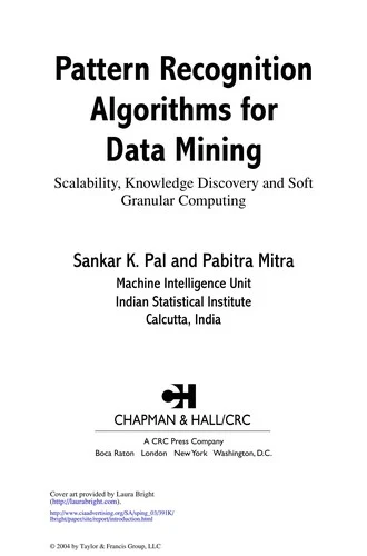 Buy Pattern Recognition Algorithms for Data Mining (English, Sankar K. Pal | Pabitra Mitra) — BookShops.in
