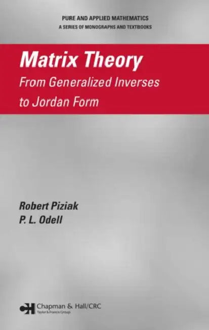 Buy Matrix Theory (English, Robert Piziak) — BookShops.in