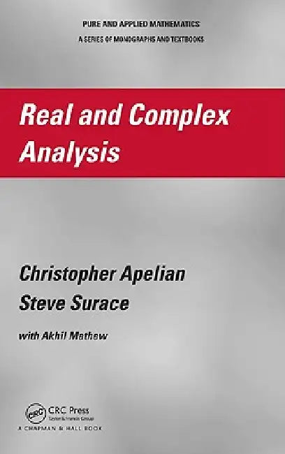 Real and Complex Analysis (English, Christopher Apelian | Steve Surace)