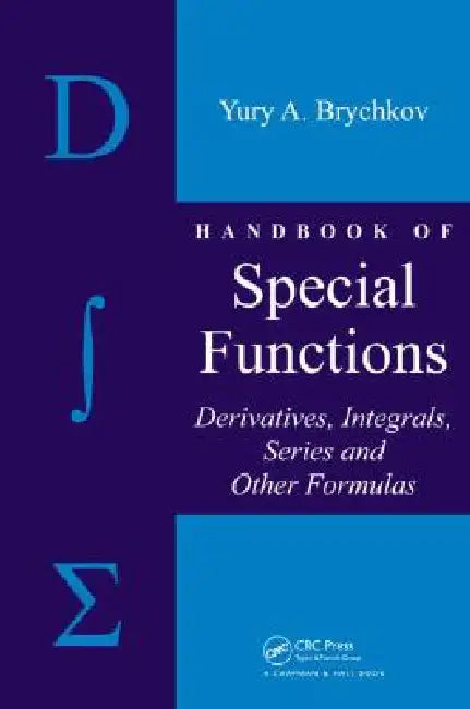 Buy Handbook of Special Functions (English, Yury A. Brychkov) — BookShops.in