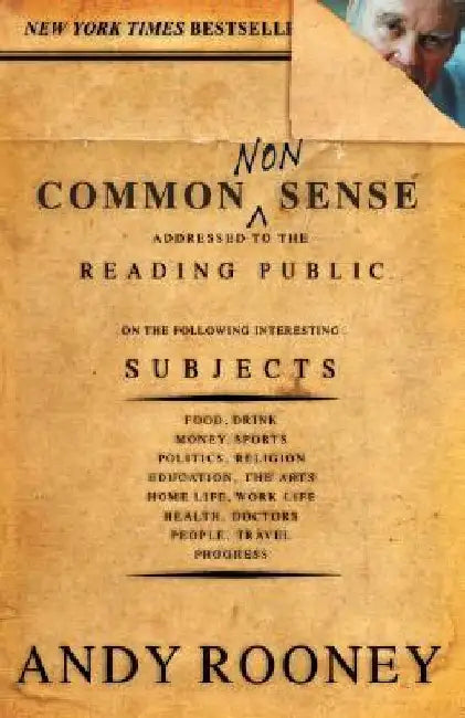 Buy Common Nonsense (English, Andy Rooney) — BookShops.in
