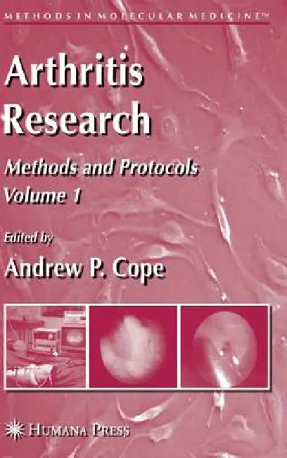 Arthritis Research (English, Andrew P. Cope)