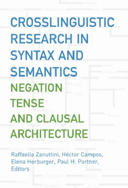 Buy Crosslinguistic Research in Syntax and Semantics (English, Raffaella Zanuttini | Héctor Campos | Elena Herburger) — BookShops.in