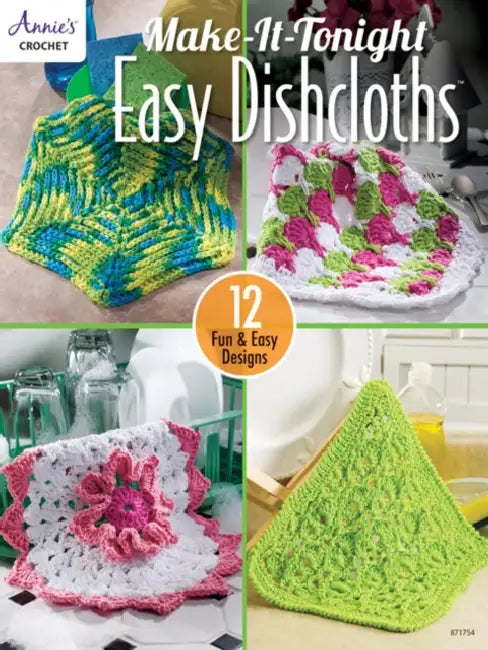 Buy Make-It-Tonight Easy Dishcloths (English, Darla Sims) — BookShops.in