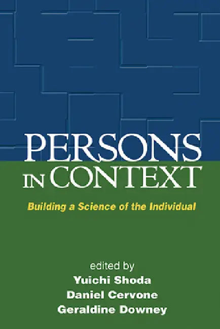 Buy Persons in Context (English, Yuichi Shoda | Daniel Cervone | Geraldine Downey) — BookShops.in