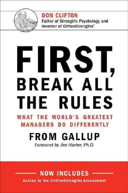 Buy First, Break All the Rules (English, Gallup) — BookShops.in
